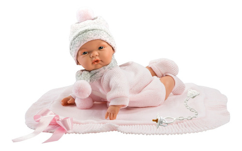 Imagen 2 de 7 de Muñeca Bebe Real Llorones Reborn Llorens Española