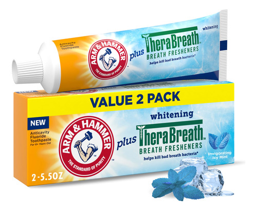 Arm & Hammer Pasta De Dientes Therabreath Plus Therabreath -