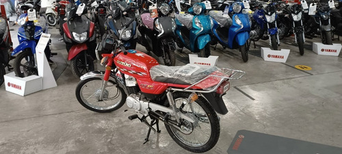 Imagen 7 de 16 de Suzuki Ax 100 0km 2023 Rojo / Negro / Gris