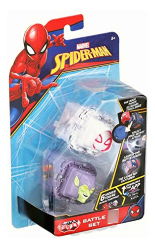 Battle Cubes Marvel Spider-man 2-pack, Spider-gwen Vs Green