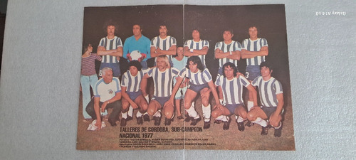 Póster Talleres De Córdoba Nacional 1977
