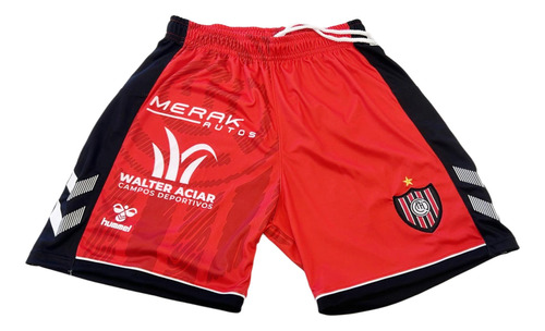 Short Chacarita Juniors Hummel Tercero Alternativo Rojo