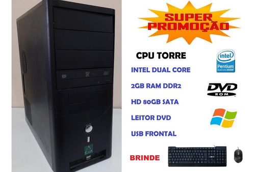 Cpu Intel Dual Core 12x S/ Juros + Brinde - Mega Promoção !