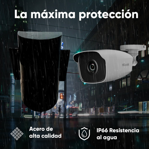 Cámara Tipo Bala B220mc-plus-atenea-2 Protección Metálica Color Blanco