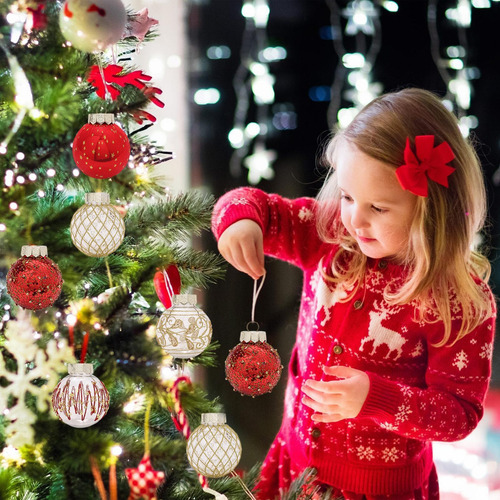 Adornos De Bolas Para Árbol De Adornos Navideños Ina