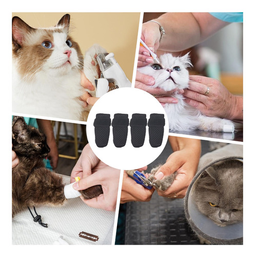 Manoplas Para Gatos Para Evitar Arañazos, Botas Para Gatos