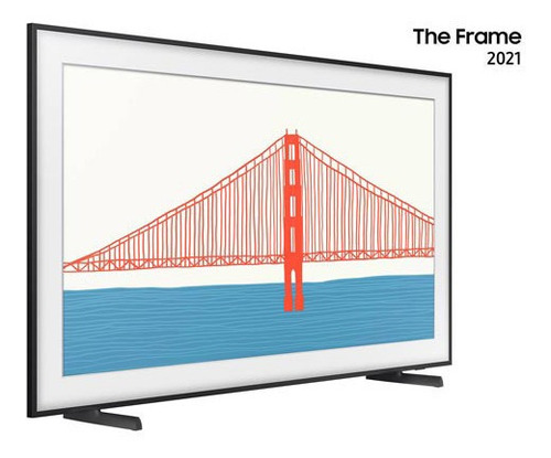 Imagem 2 de 9 de Smart Tv Samsung Qled 4k 55 Molduras Costumizáveis 55ls03aa