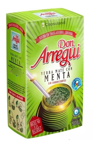 Yerba Mate Don Arregui Menta