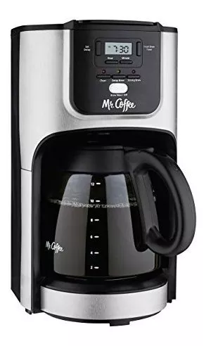 Mr. Coffee 12 Tazas Cafetera Con Brew | Envío gratis