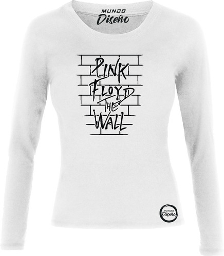 Poleras Manga Larga De Mujer Pink Floyd The Wall