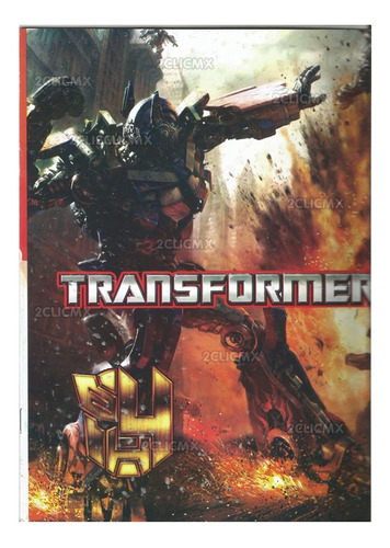 15 Libros Colorear Carta Fiesta Infantil Transformers 16 Pag