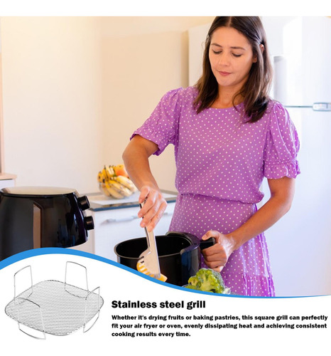 Rejilla Para Freidora De Aire Para Horno Rejilla Para Tocino