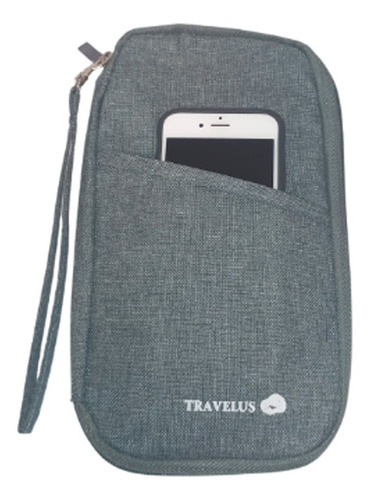Imagen 3 de 6 de Organizador Viaje Porta Pasaporte Documento Celular Tarjetas