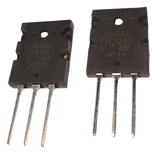 Tta1943 + Ttc5200 Par Transistores Toshiba Original 230v 15a