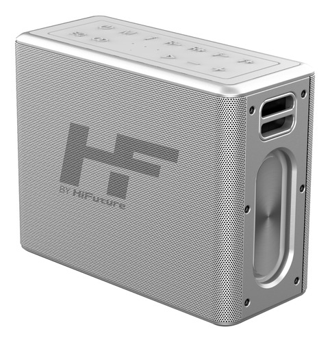 Hifuture Musicbox Speaker Silver Color Plateado