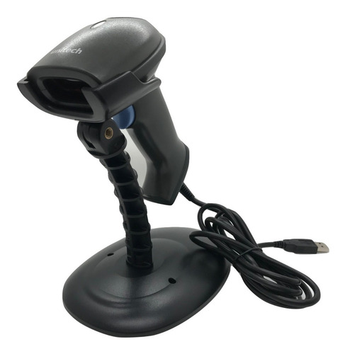 Imagen 1 de 2 de Lector Láser De Codigo De Barras Con Pie Unitech Ms836