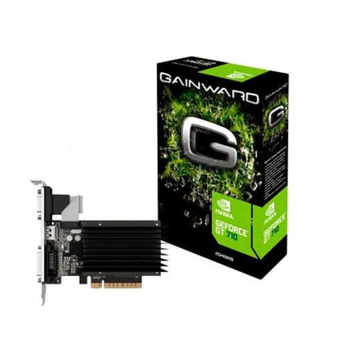 Placa De Vídeo Gainward Geforce Gt 710 2gb 64bits Gt710