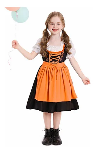 Disfraz De Alemán Para Niños Disfraz De Niña Alemana Vestido