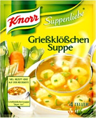 Knorr Sl Sémola Sopa De Masa Hervida (griesskloeschen Suppe)