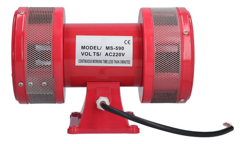 Motor De Sirena Antiaérea De Doble Vía, Alarma De 135 Db De