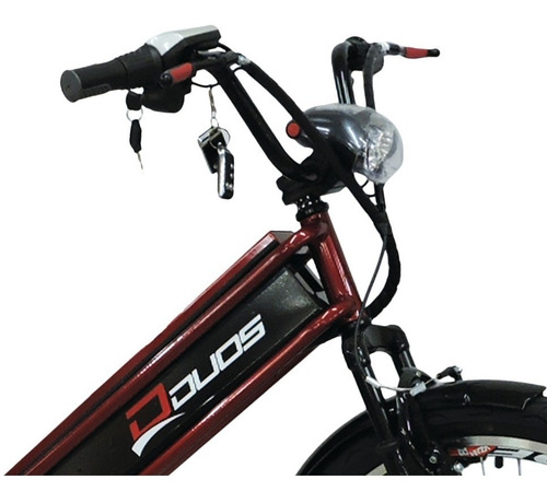 Imagem 5 de 6 de Bicicleta Elétrica Confort Duos Bike Confort Bat. Chumbo