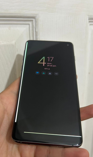 Galaxy S10 Negro De 128gb Favor De Leer La Descripción Negro (Usado)