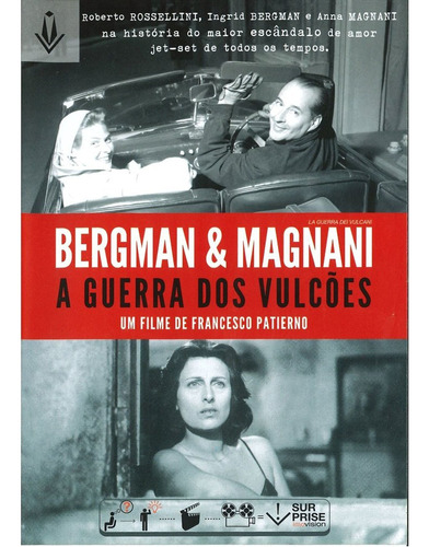 Dvd Bergman & Magnani - A Guerra Dos Vulcões
