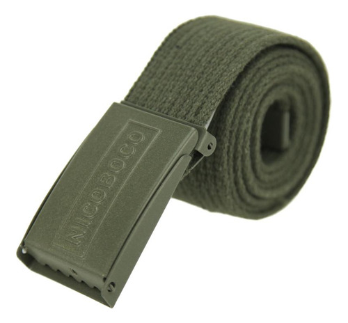 Cinto Cadarço Nicoboco Tático Verde Militar - Masculino