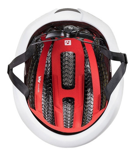 Casco de ciclismo Specter Wavecel Bontrager, color blanco, talla G (58-63 cm)