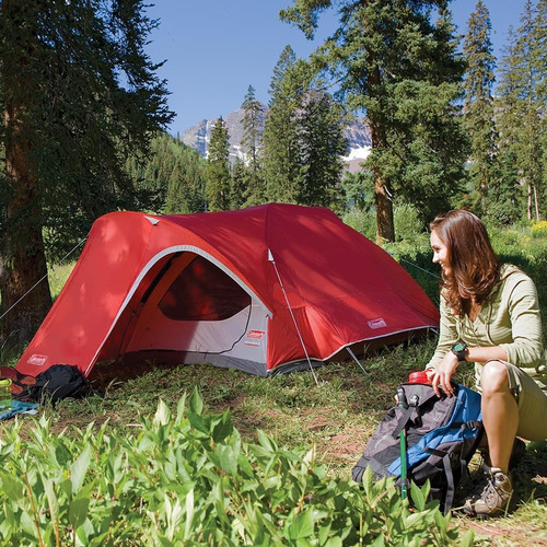 Imagen 5 de 8 de Carpa Coleman Hooligan 4p C/abside 340x280x140 Full Fly Cole