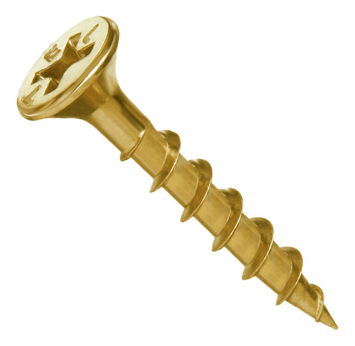 Tornillo Carpintería Tel Fix 3,8 Mm X 25 Mm 100 Unidades