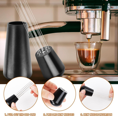 Distribuidor Café Desmontable 12 Agujas De Espresso De 0,4mm