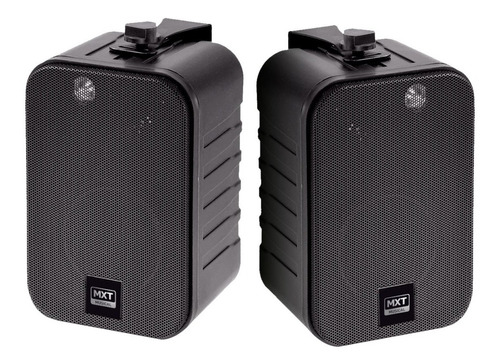 Caixas Som Para Ambiente 50w Rms Cada Mxt Branca Ou Preta Cor Preto