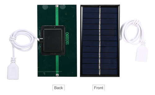 Cargador De Panel Solar Con Panel Solar, Teléfono Pequeño Co