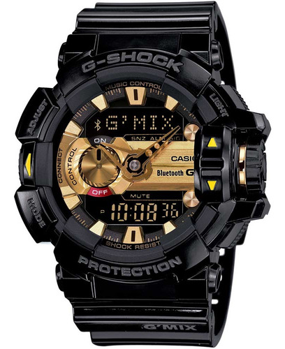 Relógio Casio G-shock Masculino Gba-400-1a9dr+n F+garantia
