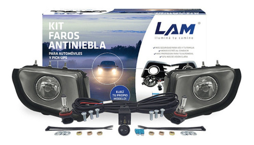 Kit Conjunto Luces Paragolpe Chevrolet S-10 2001 2002 2003