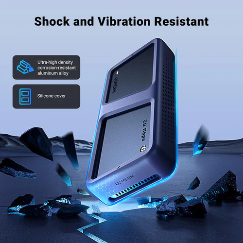 Case Para Disco Ssd M.2 Nvme Ugreen 25573 Usb C 3.2 20gbps