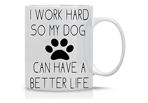 comprar Taza Perro Divertida - 11oz - Jefe, Empleado - Regalo Cumple