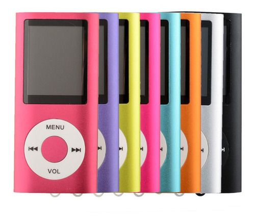 Reproductor Mp4 Mp3 Con Pantalla, Radiofm, Musica, Graba Voz