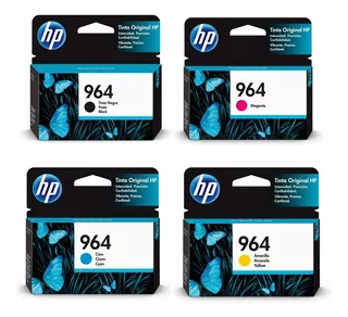 Cartuchos De Tinta Hp 964 (negro, Cian, Amarillo, Magenta)