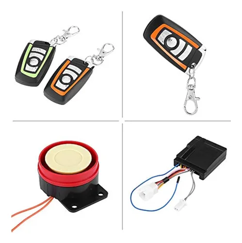 Sistema De Seguridad Antirrobo Para Motocicleta, 12 V 125 Db