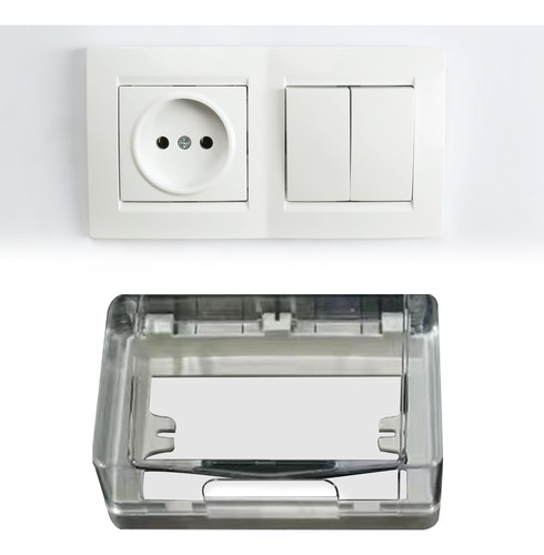 Aplicável A Caja De Enchufe Impermeable, Protector De