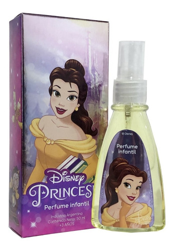 Imagen 1 de 7 de Perfume Disney Princesa Con Atomizador Bella X 50ml