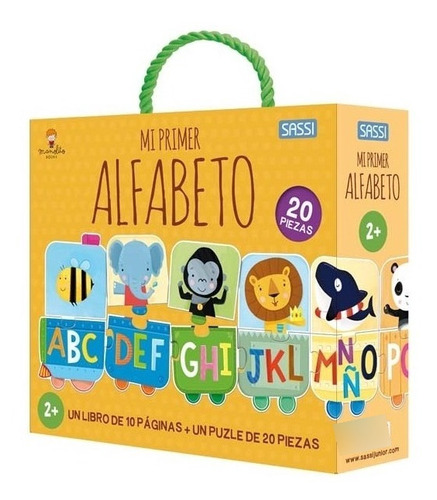 Mi Primer Alfabeto - Libro + Puzle De 20 Piezas - Manolito