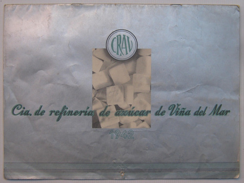 Calendario Antiguo Refineria Azucar Crav Viña Del Mar 1942