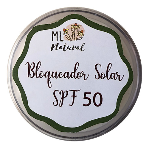 Bloqueador Solar Orgánico 60ml.