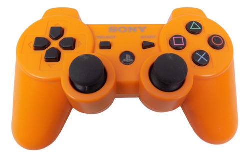 Control Joystick Inalámbrico Sony Playstation Dualshock 3 Color Naranja