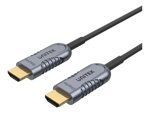 Cable Premium Hdmi 2.1 8k Fibra Optica 50 M 240hz Ps5 Unitek