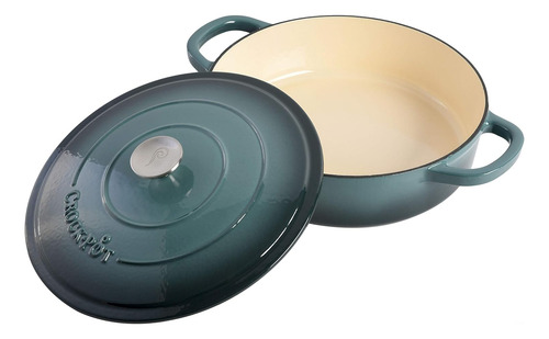 Crock Pot Artisan Enameled Cast Iron Braiser W/lid, 5 Qua...