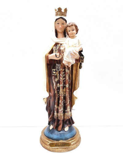 Virgen Del Carmen 30 Cm Poliresina 530-33026 Religiozzi